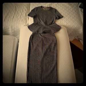 Zara Pendalum Top and Pencil Skirt Set  Size Small